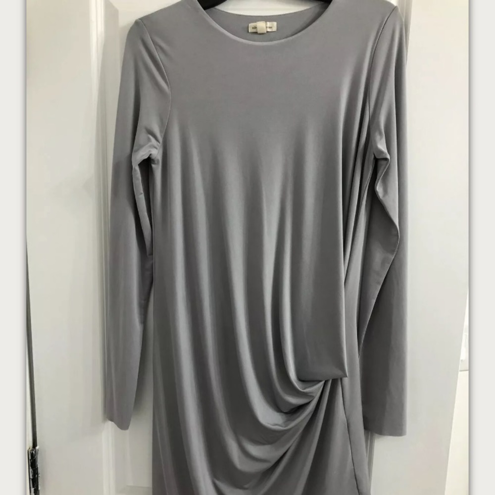 Silence and noise ruched asymmetrical top